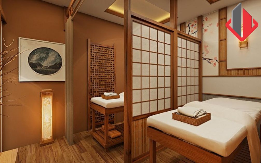 Thiết kế spa theo phong cách Nhật Bản